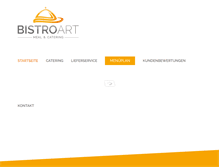 Tablet Screenshot of bistro-art.de